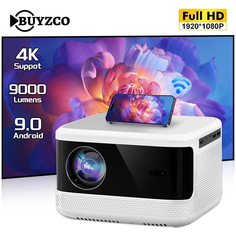 Buyzco U20  4K , 9000  1080P  LED   LED , ȵ̵ 5G  Ȩ þ T5
